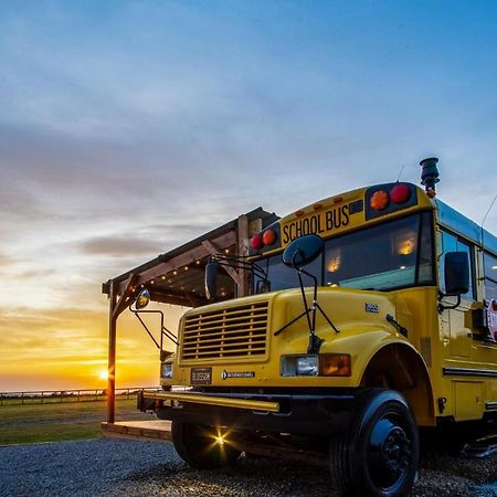 American School Bus - 1 Bedroom - Blossom Farm - Tiers Cross Johnston Buitenkant foto